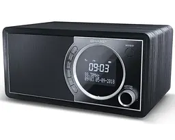 Радіоприймач колонка Sharp DR450BK Black DAB+, FM RDS, Bluetooth, мережа - мініатюра 2
