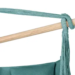 Бразильське крісло - гамак Outtec Boho XXL зелений - мініатюра 5