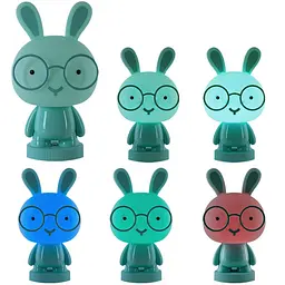 Світильник-нічник Kite LED з акумулятором Bunny зелений (K24-490-1-4) - мініатюра 3