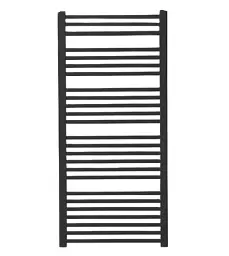 Рушникосушка водяна Heizung WR 25/55 1180х550 мм 623 Вт Чорний 30412 - мініатюра 2