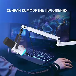 Мікрофон Fifine TAM8W USB White (TAM8W) - мініатюра 8
