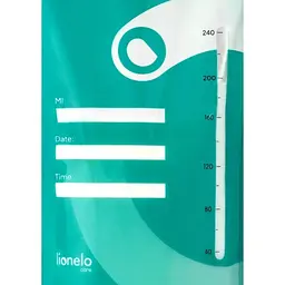 Пакети для зберігання грудного молока Lionelo Milky Bags 240 мл 30 шт. (LOC-MILKY BAGS) - мініатюра 4