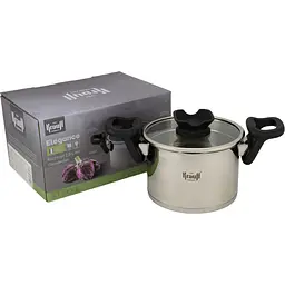 Каструля Krauff Elegance з кришкою 2 л 16 см (26-247-028) - мініатюра 3