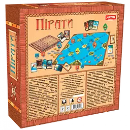 Настольная игра "Пираты" 0826 от 8 лет - миниатюра 10