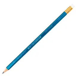 Олівець графітний  Koh-i-Noor Oriental НВ з гумкою блакитний (1372)