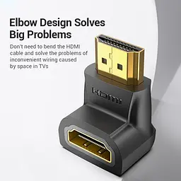 Перехідник Vention HDMI to HDMI Black (AIOB0) [170489] - мініатюра 4