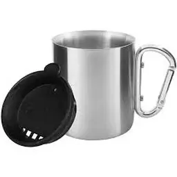 Ручка-карабін для термокружки Tatonka Thermo Mug Carabiner 250 Silver (1033-TAT 4134.000)