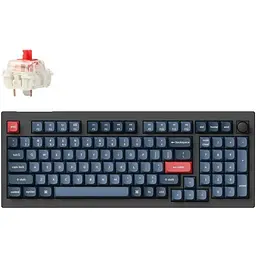 Keychron Клавіатура механічна V5 Max 100Key EN/UKR, RGB, чорний