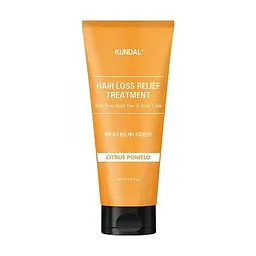 Кондиціонер для волосся пивний 200 мл Kundal Beer Yeast Hair Loss Relief Treatment Citrus Pomelo
