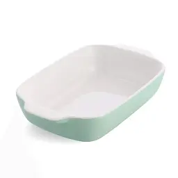 Форма для випічки з кришкою KitchenAid керамогранітна 31,2x18,8x7,2 см 1,9 л фісташковий колір (CC007425-001) - мініатюра 3