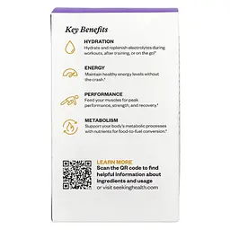 Електроліти Seeking Health Optimal Electrolyte смак ягід 30 стіків - мініатюра 3