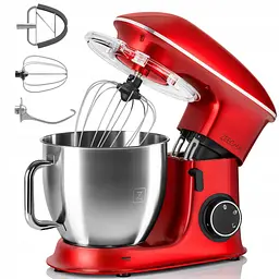 Тістоміс міксер планетарний Zeeegma PLANEET CHEF RED 2200 Вт