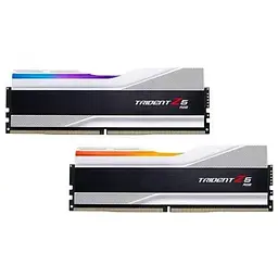 Модуль пам'яті G.Skill DDR5 32GB (2x16) Trident Z5 6400Mhz RGB Silver XMP (F5-6400J3239G16GX2-TZ5RS)