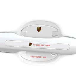 Комплект захисних плівок Нано під ручки авто (відбійник на дверях) Porsche 8 шт