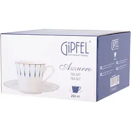 Чайна пара Gipfel Azzurro 2 предмети (40725) - мініатюра 3