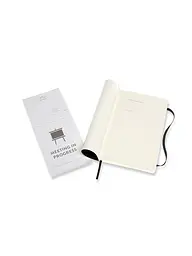 Записник Недатований Moleskine PRO середній, Чорний М'який (PROPFNTB3SBK) - мініатюра 3
