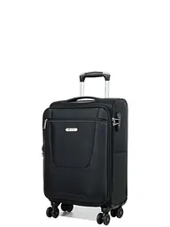 Валіза Малий (S) Airtex 825 55х35х20 см 27 л тканинний 4 колеса Чорний