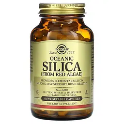 Другие минералы Oceanic Silica From Red Algae 100 капсул Solgar vit0005830