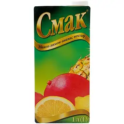 Нектар Смак Манго-Лимон-Ананас 1 л - мініатюра 2