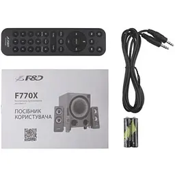 Акустична система F&D (F770X Black) - мініатюра 7