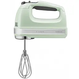 Міксер KitchenAid 5KHM9212EPT ручний 9 швидкостей фісташковий - мініатюра 2