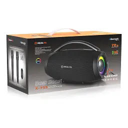 Акустична система REAL-EL X-755 Black (EL121600031) - мініатюра 12