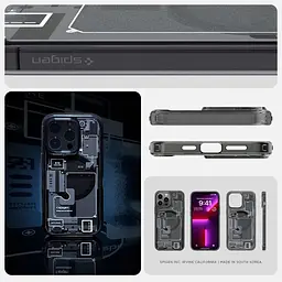 Чохол прозорий протиударний Spigen Ultra Hybrid MagSafe для Iphone 13 Pro Max (6.7") Zero One ACS05450 - мініатюра 12