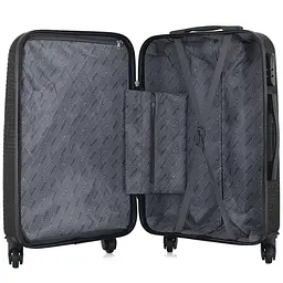 Валіза Semi Line 22 дюйми (M) Black (T5580-3) - мініатюра 2