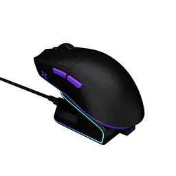 Миша бездротова Hator Hellyberry HM47 Wireless Чорний/Фіолетовий (HM47_black_violet) - мініатюра 7