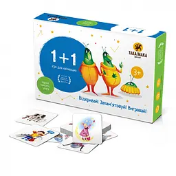 Настільна гра "1+1" Така Мака 24х16х5 см det0003661