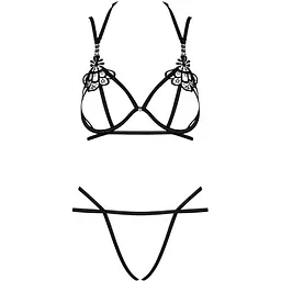 Еротичний комплект зі стреп Obsessive Badossa 2-pcs set L/XL - мініатюра 5