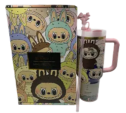 Термокухоль Stanley Quencher H2.0 Tumbler з неіржавкої сталі 1,18 л Labubu Cup Premium Look KT8005202