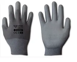 Рукавички захисні Bradas PURE GRAY поліуретан розмір 8 RWPGY8