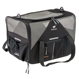 Сумка-перенесення для котів та собак Ferplast Voyager Carrirer 350 чорна до 15 кг 45x30x33 см 85734317