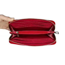 Шкіряне портмоне GRANDE PELLE 20х10.5 см acs0029300 - мініатюра 2