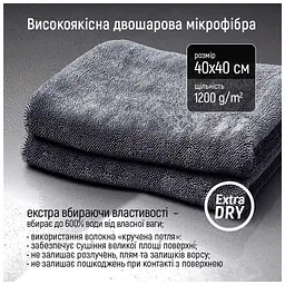 Автомобільна серветка ColorWay Extra Dry 1200gs (CW-4412) - мініатюра 5