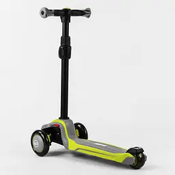 Самокат Best Scooter 80х60х28 см Зелено-сірий 000231418 - мініатюра 3