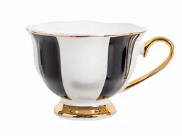 Чайний набір Lefard, 150 мл, білий з чорним (922-029) - мініатюра 3