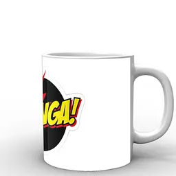 Кухоль GeekLand Теорія великого вибуху The Big Bang Bazinga BB.002.40 330 мл білий - мініатюра 3