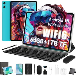Планшет Teclast P33 KIT 10.1” HD+/3GB/64GB/A333/6000mAh/WIFI/5+2Mp/Metal/Blue - мініатюра 6