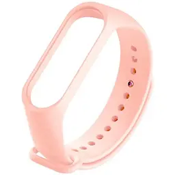 Ремінець Silicone Mi Band 5/6 Рожевий (29)