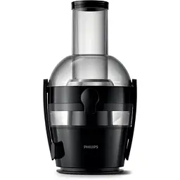 Соковижималка Philips Viva Collection відцентрована 800 Вт чорна (HR1855/70) - мініатюра 4