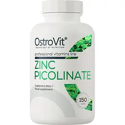 Пиколинат цинка OstroVit Zinc Picolinate 150 таблеток