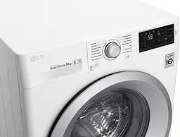 Пральна машина LG F0J6NN0W фронтальне завантаження /6 кг/1000 об. за хв./глибина 45 см/А+++ (F0J6NN0W) - мініатюра 3