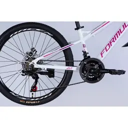 Велосипед Formula 24" BLACKWOOD DD FR рама-12,5" AL 2026 біло-рожевий (OPS-FR-24-444) - мініатюра 5