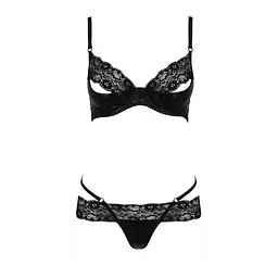 Комплект білизни Passion NORTH Set black L/XL - мініатюра 5