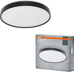 Osram Світильник накладний CEILING LUXO 24Вт 6500К чорний - мініатюра 4