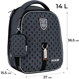 Рюкзак Kite Education каркасний 555 College Line Boy (K25-555S-1) - мініатюра 3