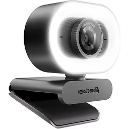 Веб-камера Streamplify CAM PLUS-FHD-2M60-LIGHT Black (SPCW-CLFH221.11) [161010] - мініатюра 4