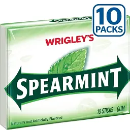 Упаковка жувальних гумок Wrigley's Spearmint Chewing Gum 150шт - мініатюра 3